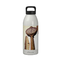 New York - Flatiron Building and Clock Drinking Bottles