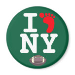 New York Foodball: I Foot NY magnets