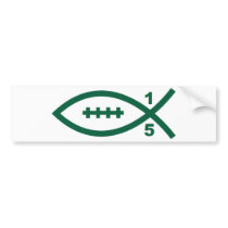 New York Football Bumper Sticker