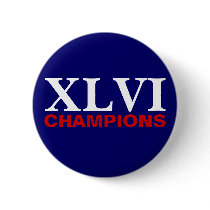 New York Football Champions buttons