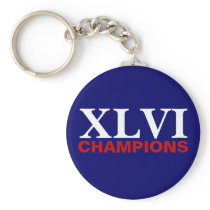 New York Football Champions keychains