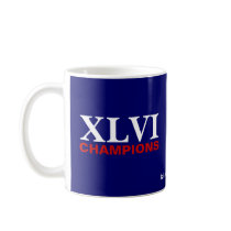 New York Football Champions mugs