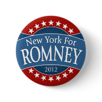 New York for Romney Button