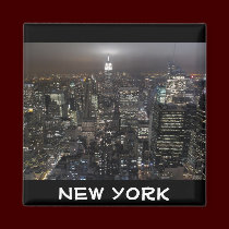New York Fridge Magnet NY Souvenir Magnet