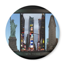 New York Fridge Magnet NY Souvenir Magnet