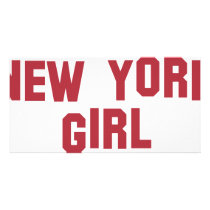 New York Girl Products & Designs! Customized Photo Card