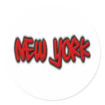 New York Graffiti Stickers