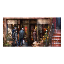 New York - Greenwich Village - The gift shop Photo Card