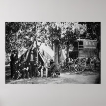 New York Herald Wagon Print