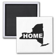 New York Home Magnet Fridge Refrigerator State