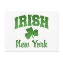 New York Irish Postcard by irish_shirts New York Irish Postcard
