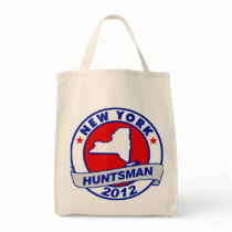 New York Jon Huntsman Tote Bags