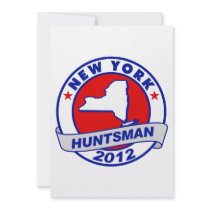 New York Jon Huntsman Personalized Announcements