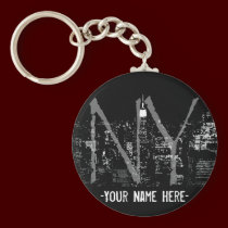 New York Key Chain Customized New York Souvenirs keychains