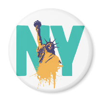New York Lady Liberty magnets by brev87 New York Lady Liberty magnets