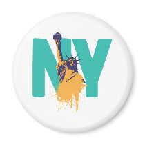 New York Lady Liberty magnets by brev87 New York Lady Liberty magnets