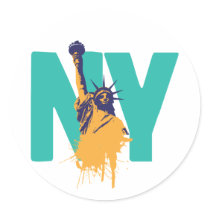 New York Lady Liberty stickers