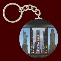 New York Landmarks Key Chain New York Souvenirs keychains
