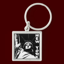 New York Landmarks Key Chain New York Souvenirs keychains