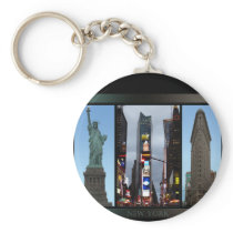 New York Landmarks Key Chain New York Souvenirs