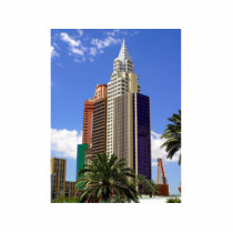 New York Las Vegas photo sculptures