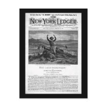 New York Ledger 1894 Post Card