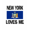 New York Loves Me t-shirts by flagshirt New York Loves Me t-shirts