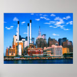 New York Manhattan - Fine Art Poster Print