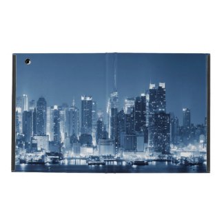 New-York Manhattan Night Skyline iPad Folio Cases