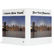 New York Memories Notebook Binder