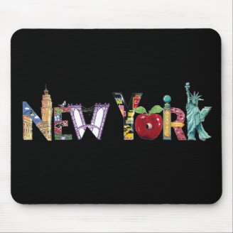New York mousepad