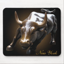 New York Mousepad Bull Landmark New York Gifts mousepads