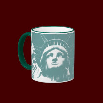 New York Mug New York Statue of Liberty Coffee Cup mugs