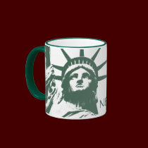 New York Mug New York Statue of Liberty Coffee Cup