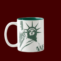 New York Mug New York Statue of Liberty Coffee Cup mugs