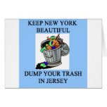 NEW YORK new jersey Greeting Cards