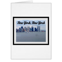 New York, New York Greeting Card