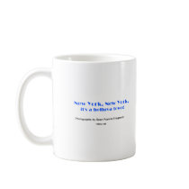 New York, New York mugs