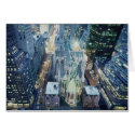 "New York Nightlights" Watercolor Art cards by PaulJacksonart "New York Nightlights" Watercolor Art cards