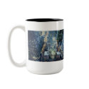 "New York Nightlights" Watercolor Cityscape mugs