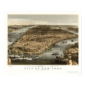 New York, NY Panoramic Map - 1856 posters