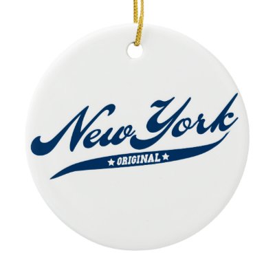 New York Christmas Tree Ornaments