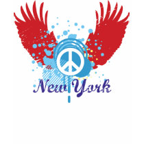 New York Peace Sign t-shirts