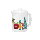 New York - personal size tea pot