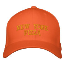 NEW YORK PIZZA embroidered hats