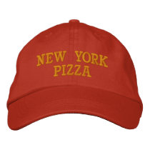 NEW YORK PIZZA embroidered hats