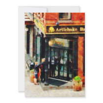 New York Pizzeria Invitations