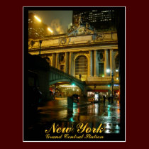 New York Postcard Grand Central Souvenir Card postcards
