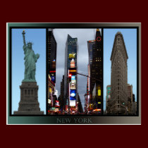 New York Postcard New York Landmark Souvenir Cards postcards