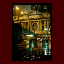 New York Poster Cityscape New York Night Print posters
